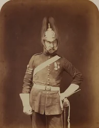 Sergeant-Major Stewart, 5:e (Princess Charlotte of Wales) Dragoon Guards