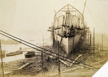 The Great Eastern, 1857 (albumintryck)