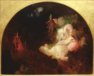 Där sover Titania (panel)