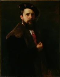 Självporträtt, ca 1913 (olja på duk)