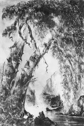 Trenton Falls, New York, 1836.