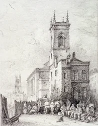 Holborn Viaduct, London, c1865