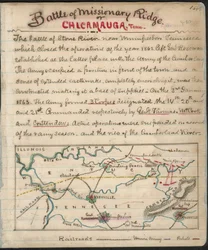 Slaget vid Missionary Ridge eller Chickamauga, Tenn. LOC gvhs01.vhs00156