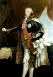 Porträtt av marskalk Charles-Pierre-Francois Augereau