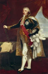Porträtt av marskalk Charles-Pierre-Francois Augereau