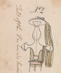 Hilt av Peshwas svärd