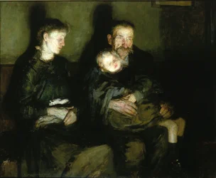 I väntan på doktorn, 1910.