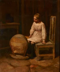 Rocking the Cradle (olja på duk)