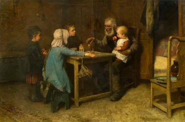 The Story of the Flod (olja på duk)