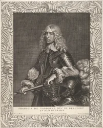 François de Vendôme, hertig av Beaufort, ca. 1649.