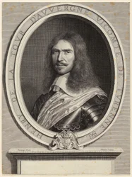 Porträtt av Henri II de La Tour d