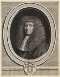 Porträtt av Honoré Courtin