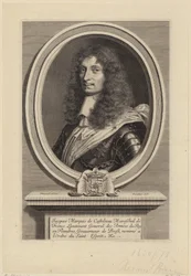 Porträtt av Jacques II de Castelnau, fransk marskalk