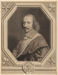 Porträtt av kardinal Jules Mazarin