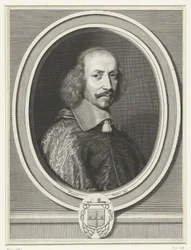 Porträtt av kardinal Mazarin, 1655