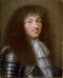 Porträtt av kungen av Frankrike Ludvig XIV
