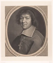 Porträtt av Charles-Maurice Le Tellier Därför att. Maur. Le Tellier (...) (titel på objekt)