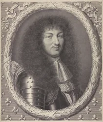 Porträtt av Ludvig XIV, kung av Frankrike
