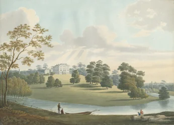 Patshull House: akvarellmålning, och [1826]