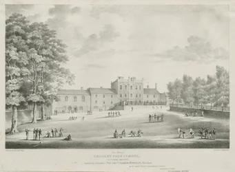Sedgley Park School: gravyr, nov 1838 (tryck)