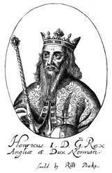 Henrik I, kung av England.