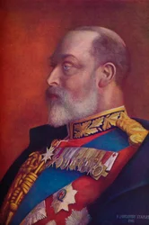 Kung Edward VII under det första året av hans regeringstid, 1901 1910