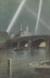 Krigssökljus över London Bridge