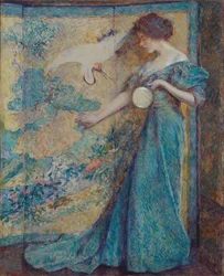 Spegeln, ca. 1910.