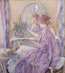 Den violetta kimonon