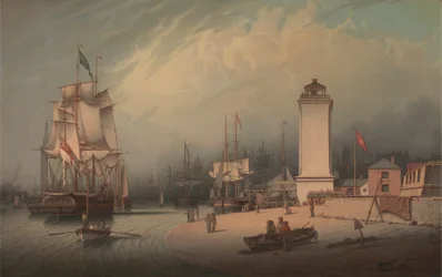 Den låga fyren, North Shields