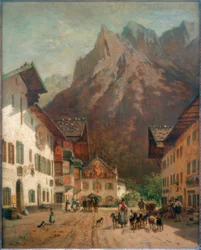 Hus i Mittenwald