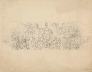 Allegorisk segerskiss