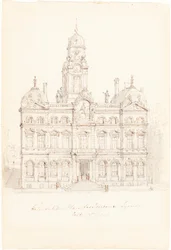 Rådhuset, Place des Terreaux, Lyon