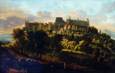 Windsor Castle, ca 1670 (olja på duk)