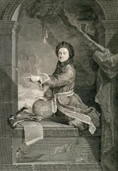 Porträtt av Pierre Louis Moreau de Maupertuis (Saint-Malo