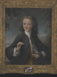 Voltaire At Age 13 (olja på duk)