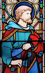 St Jacob, 1862 (målat glas)