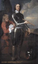 Oliver Cromwell (1599-1658), Englands lordprotektor, cirka 1650