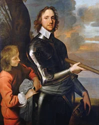 Porträtt av Oliver Cromwell (1599-1658), 1649