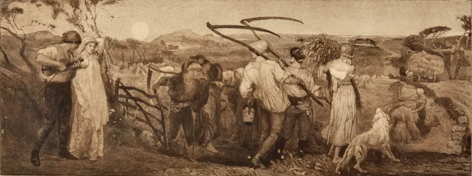 Skördemånen (etsning)