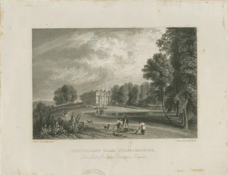 Biddulph - Knypersley Hall [ny]: stålgravyr och [? 1800-talet]