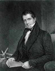 Theodoric Romeyn Beck (1791-1855) graverad av John Francis Eugene Prud