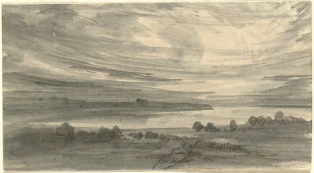 Landskap med sjö