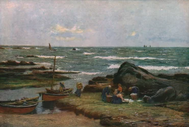 Färsk från havet, 1899, c1930.