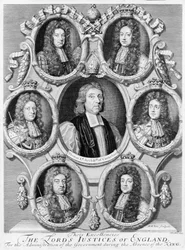 The Lord Justices of England, 1695