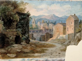 Italiensk bergsstad