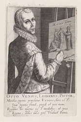 Porträtt av Otto van Veen