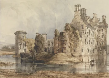 Caerlaverock Castle (allmän vy)