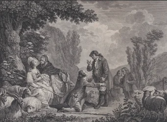 Erkännandet av Fonrose, 1786.