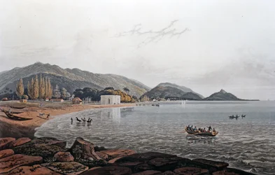 Utsikt över norra stranden från Counsel House, Prince of Wale